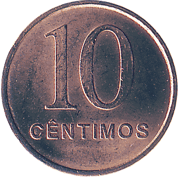 10 Сентимо (Centimos) - 1999 - Ангола
