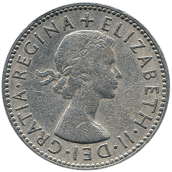 1 Шилінг (Shilling) - 1956 - Велика Британія
