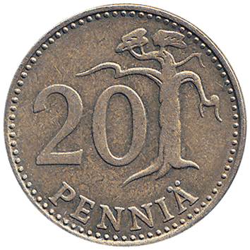20 Пенні (Pennia) - 1982 - Фінляндія