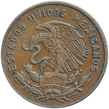 5 Сентаво (Centavo) - 1968 - Мексика
