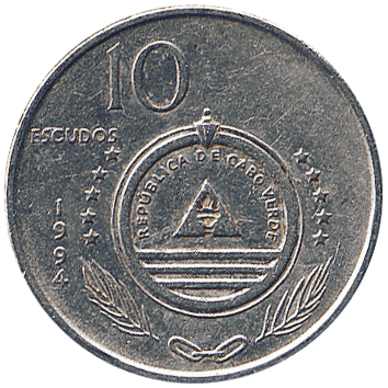 10 Ескудо (Escudos) - 1994 - Кабо-Верде