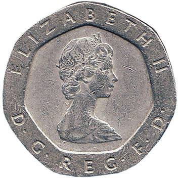 20 Пенсів (Pence) - 1982 - Велика Британія