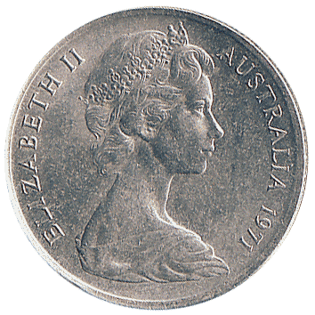 5 Центів (Cents) - 1971 - Австралія