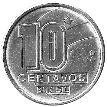 10 Сентаво (Centavos) - 1990 - Бразилія