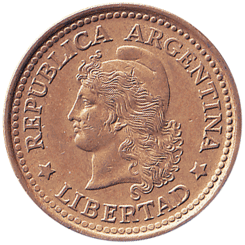 50 Сентаво (Centavos) - 1970 - Аргентина