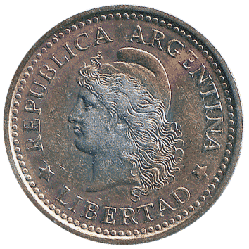 1 Песо (Peso) - 1959 - Аргентина