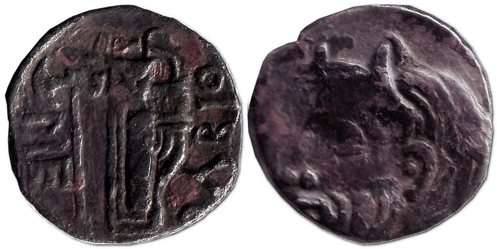 Борисфен, орієнтовно 300-275 рр. до н.е. – монета Ольвії (Греція)