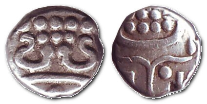 1 чакрам – ND (1811-1901) – монета Траванкору (Індія)