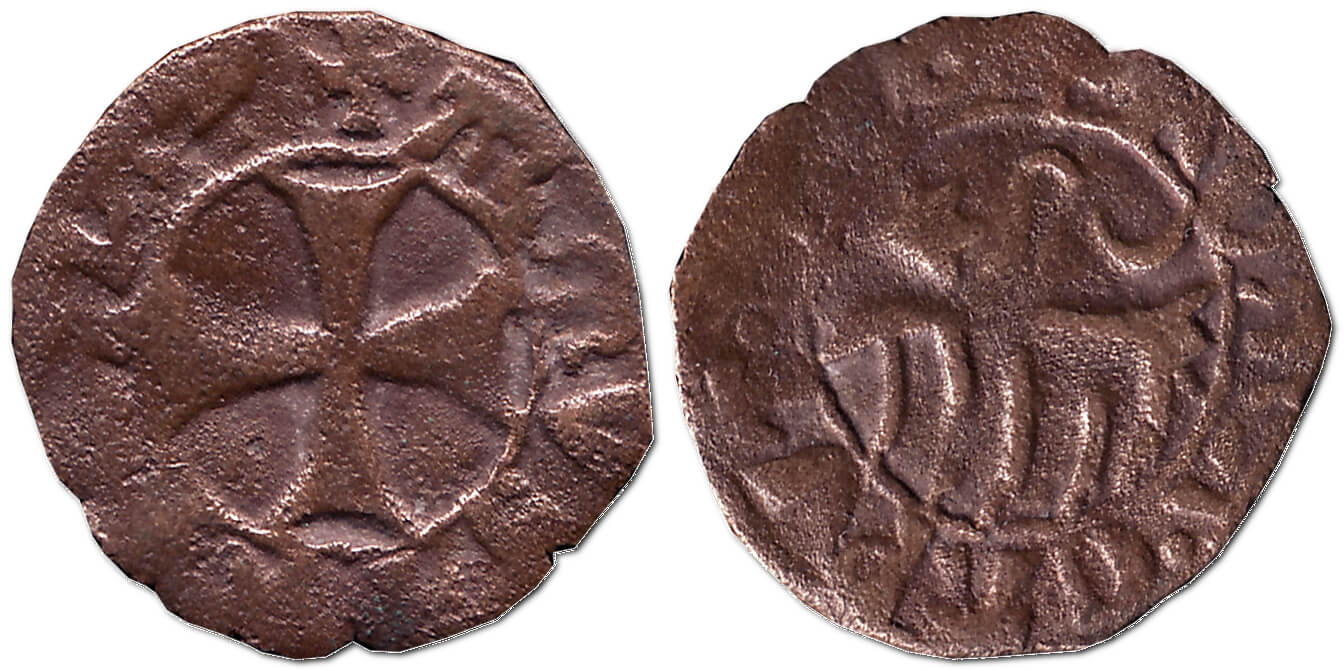 Денаро провізіно, 1347-1354 – монета Риму як адміністративної одиниці Папської держави (Італія)