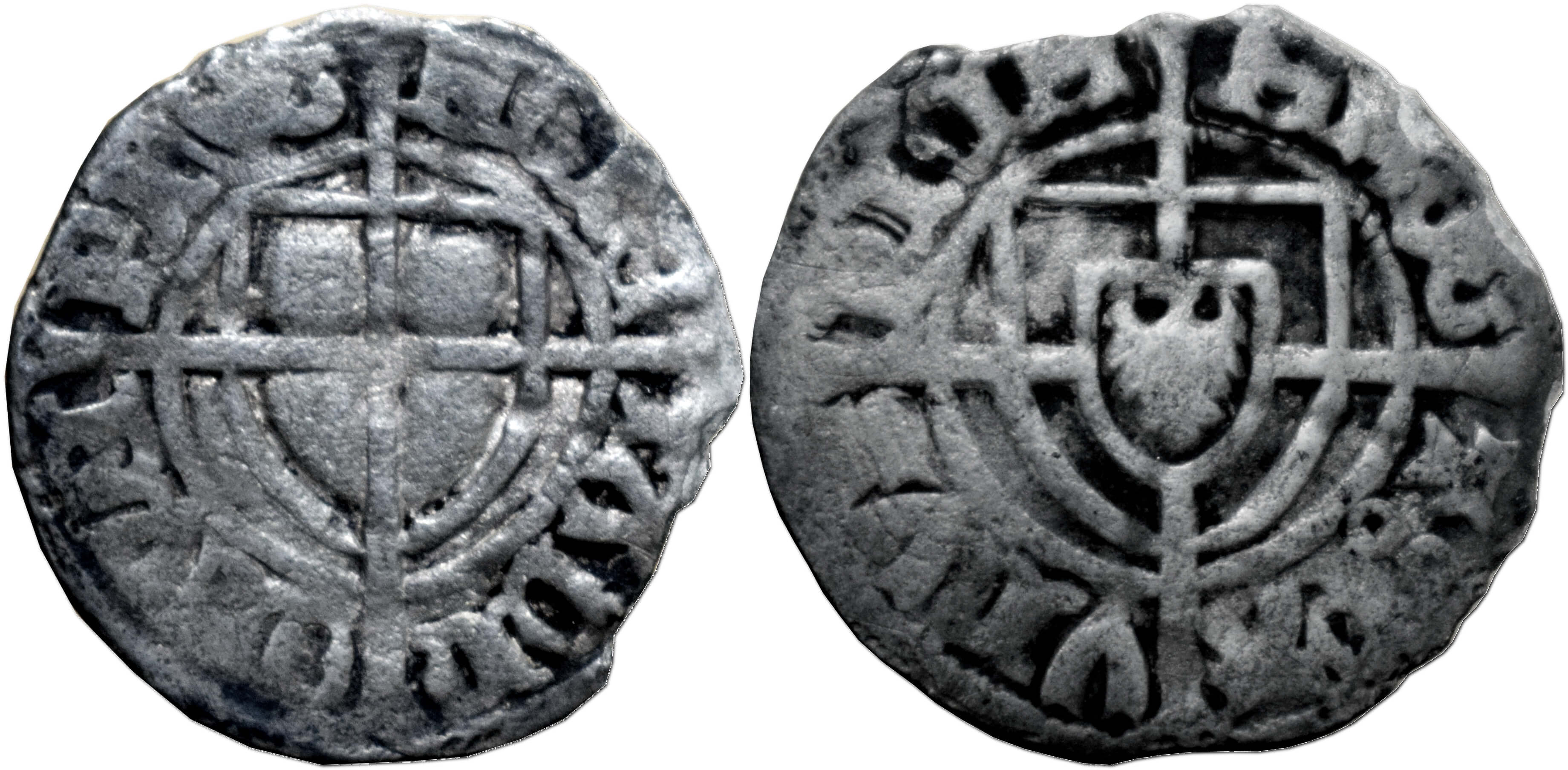 Тевтонський шилінг, 1422-1441 – монета Держави Тевтонського ордену (Німеччина)