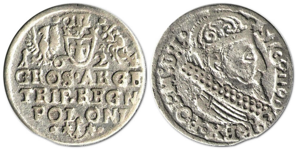 Трояк, 1624 /trojak/ – монета Польщі (Річ Посполита)