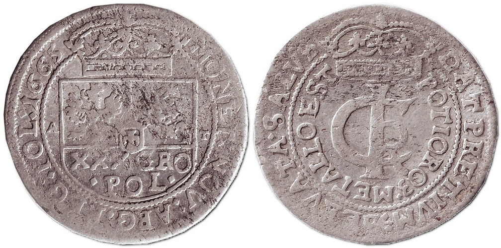 Тимф, 1665 /tymf/ – монета Речі Посполитої (Польща)
