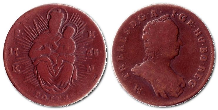 монета Угорщини: Полтура (Poltura) – 1765