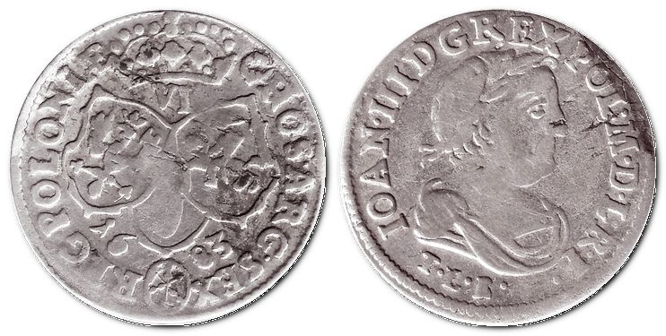 монета Польщі: Шостак (Szostak) – 1683